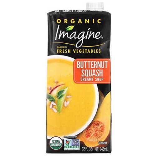 Imagine Soups, Soupe crémeuse à la courge musquée biologique, 946 ml