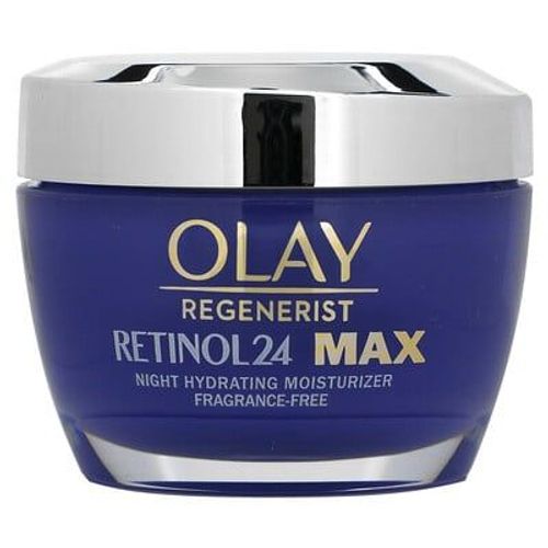 Olay, Regenerist, Rétinol 24, Hydratant De Nuit, Sans Parfum, 48 Oz (1,7 Oz) 