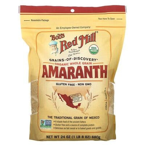 Bob's Red Mill, Amarante Bio, Grain Entier, 680 G 