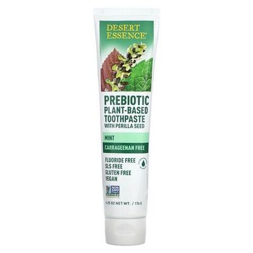Desert Essence, Dentifrice Prébiotique À Base De Plantes, Menthe, 176 G 