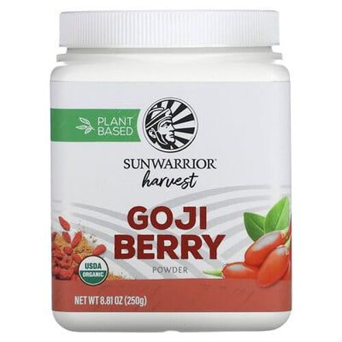 Sunwarrior, Récolte, Poudre De Baie De Goji, 250 G 