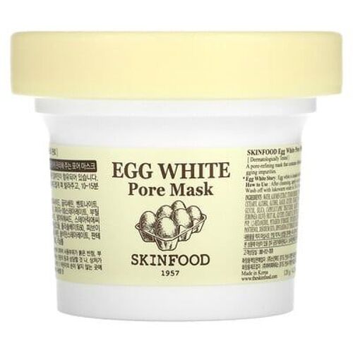Skinfood, Masque De Beauté Pour Les Pores Au Blanc D'?Uf, 120 G 