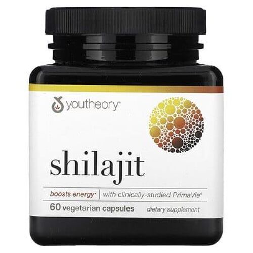 Youtheory, Shilajit, 60 Capsules Végétariennes 