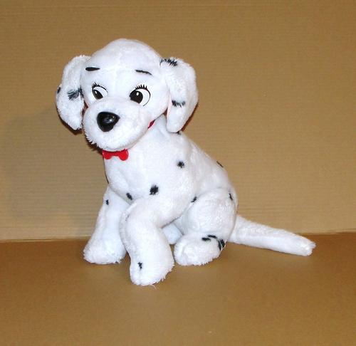 Peluche 101 Dalmatiens Mattel Doudou Chien Disney Vintage 35 Cm