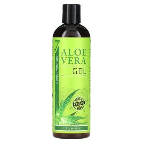 Seven Minerals, Gel D'aloe Vera, 355 Ml 