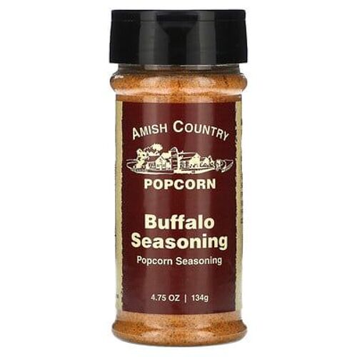 Amish Country Popcorn, Assaisonnement pour pop-corn, Buffalo, 134 g