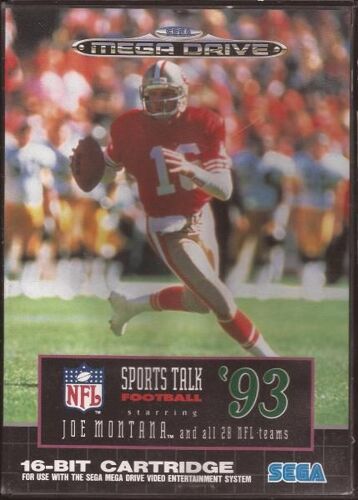 Nfl Sports Talk Football '93 - Joe Montana