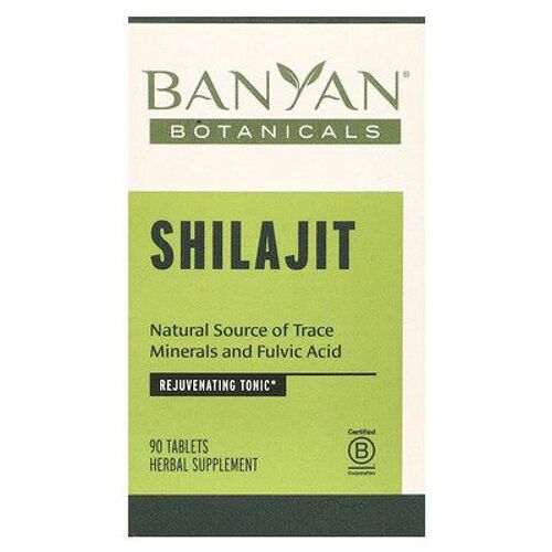 Banyan Botanicals, Shilajit, 90 Comprimés 