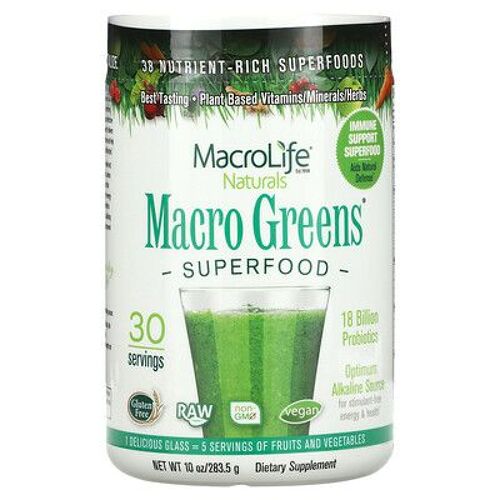 Macrolife Naturals, Macro-Légumes, Superaliments, 283,5 G 