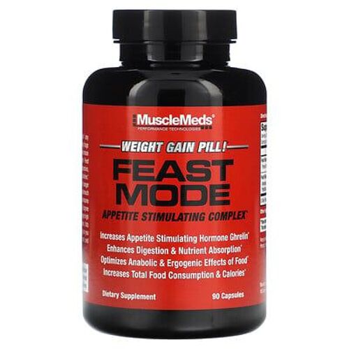 Musclemeds, Mode Festin, Complexe Stimulant L'appétit, 90 Capsules 