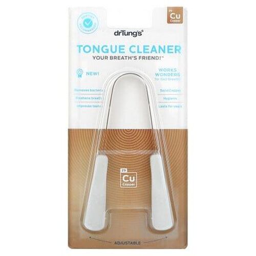 Dr. Tung's, Nettoyant Pour La Langue En Cuivre, 1 Agent Nettoyant