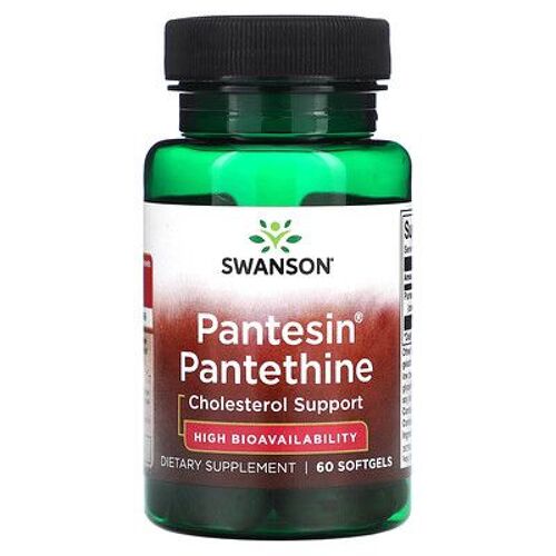 Swanson, Pantesin Pantéthine, 60 Capsules À Enveloppe Molle