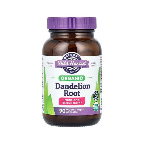 Oregon's Wild Harvest, Racine de pissenlit, 90 capsules de gélatine