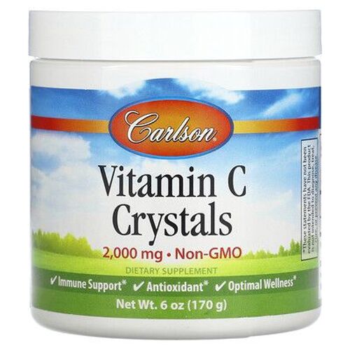 Carlson, Cristaux De Vitamine C, 2000 Mg, 170 G 
