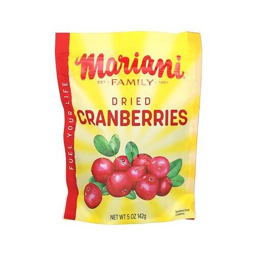 Mariani Dried Fruit, Canneberges Séchées, 142 G 