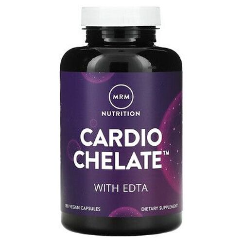 Mrm Nutrition, Cardio-Chélate Avec Edta, 180 Capsules Vegan 