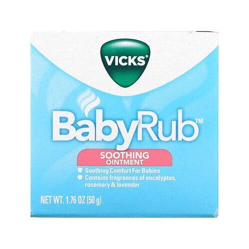 Vicks, Babyrub, Pommade Apaisante, 50 G 