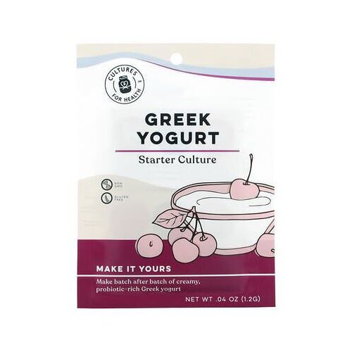Cultures For Health, Yaourt Grec, 2 Sachets, 1,2 G