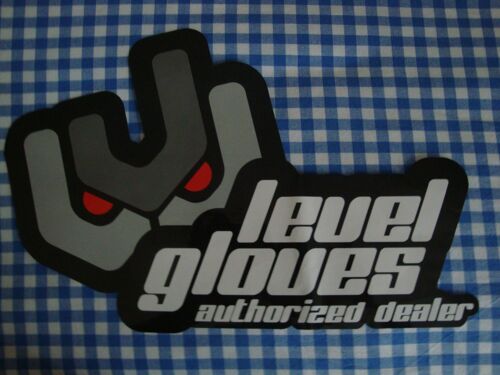 Sticker Autocollant 30cm Level Gloves
