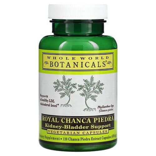 Whole World Botanicals, Phyllanthus Niruri Royal, Soutien Aux Reins Et À La Vessie, 400 Mg, 120 Gélules Végétales 