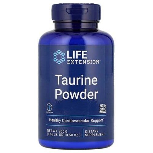 Life Extension, Taurine En Poudre, 300 G