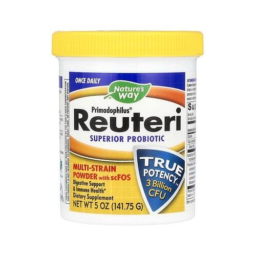 Nature's Way, Primadophilus Reuteri, Probiotique Supérieur, 3 Milliards D'ufc, 141,75 G 