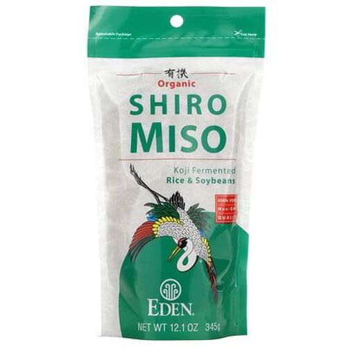 Eden Foods, Shiro Miso Certifié Bio, 345 G 