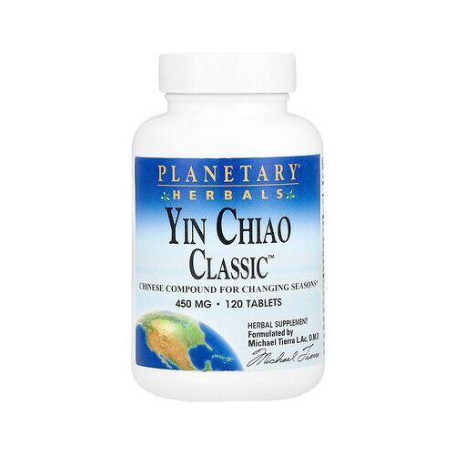 Planetary Herbals, Yin Chiao Classique, 450 Mg, 120 Comprimés 