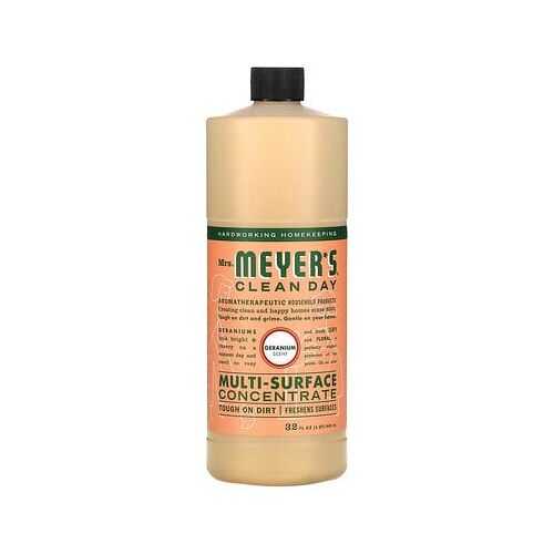 Mrs. Meyers Clean Day, Concentré Multi-Surfaces, Géranium, 946 Ml 