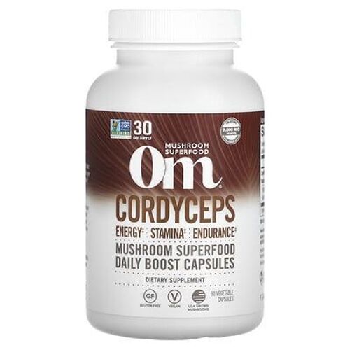 Om Mushrooms, Cordyceps, 667 Mg, 90 Capsules Végétariennes 