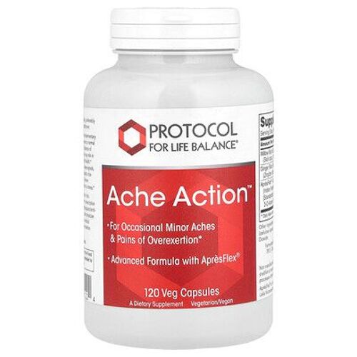 Protocol for Life Balance, Action contre la douleur, 120 capsules végétariennes