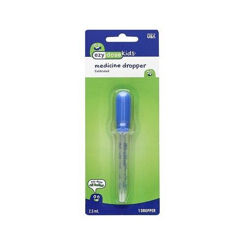 Ezy Dose, Compte-Gouttes Pour Enfants, 1 Pièce, 2,5 Ml