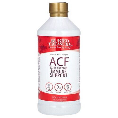 Buried Treasure, Liquid Advantage, Acf Extrapuissant, Soutien Immunitaire, 496 Ml 