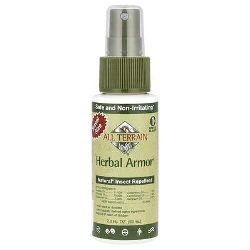 All Terrain, Herbal Armor®, Répulsif Naturel Contre Les Insectes, 59 Ml