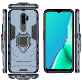 Bague De Support De Voiture Étui Pour Oppo A5 2020 Béquille Porte-Anneau En Métal Antichoc Protection De Qualité Militaire - Vert
