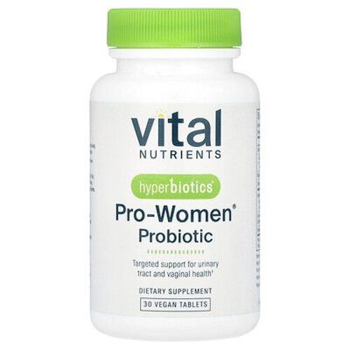 Hyperbiotics, Probiotiques Pro-Femmes, 30 Comprimés Vegan 