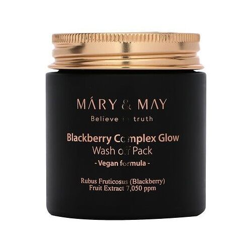 Mary & May, Blackberry Complex Glow, Sachet Lavable, 125 G 