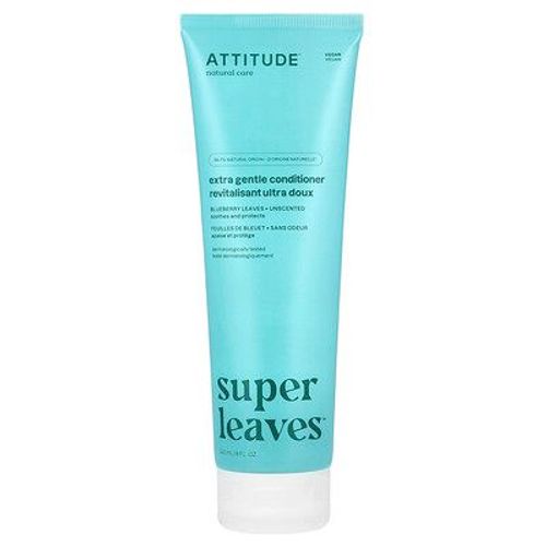 Attitude, Super Leaves¿, Après-Shampooing Extra Doux, Sans Parfum, 240 Ml 