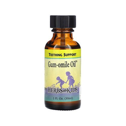 Herbs For Kids, Huile De Gomme, Sans Alcool, 30 Ml 