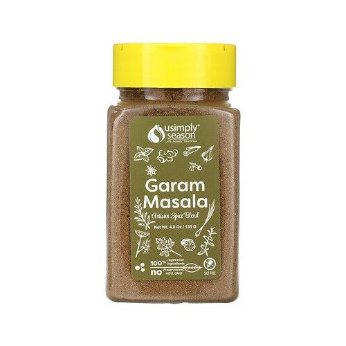 Usimplyseason, Mélange D'épices Artisanal, Garam Masala, 135 G
