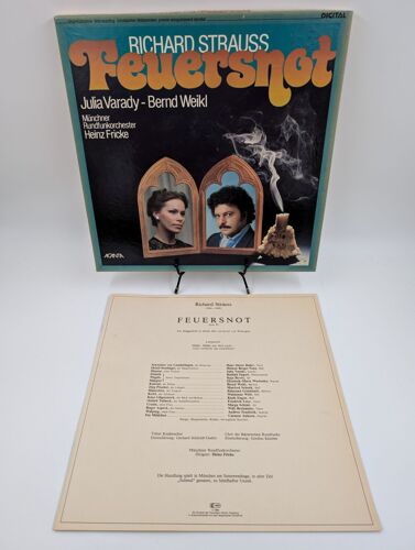 Coffret Vinyle 33 Tours Richard Strauss : Feuersngt (Julia Varady & Bernd Weikl) En Boite, Complet