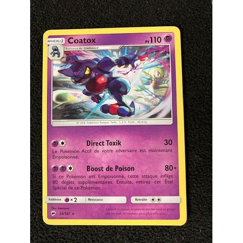 (946) Coatox 55/147 Pokemon