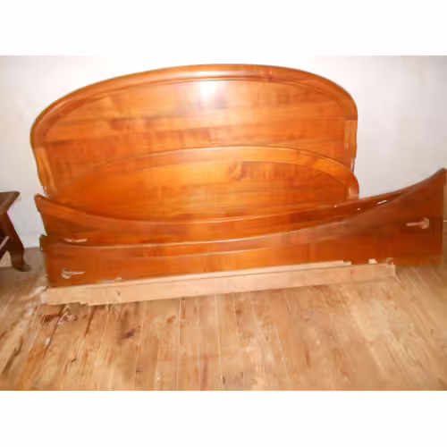 Lit En Merisier Massif