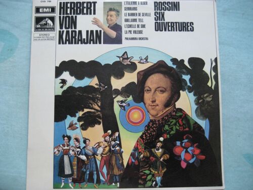 Rossini,  Six Ouvertures  D'opéras -   Direction : Herbert Von Karajan