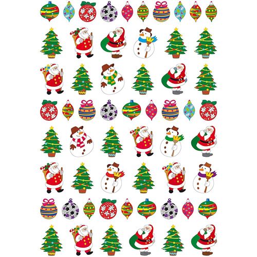 Gommettes Père Noël (116 Pièces)