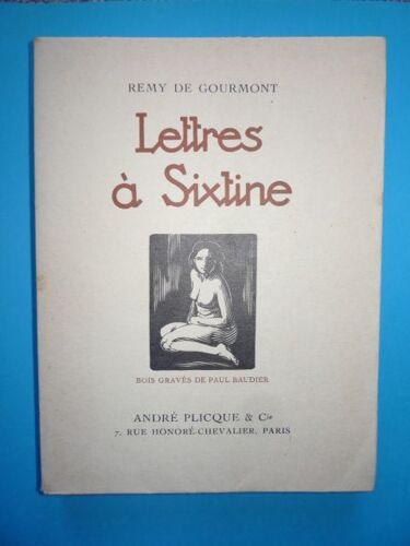 Lettres À Sixtine