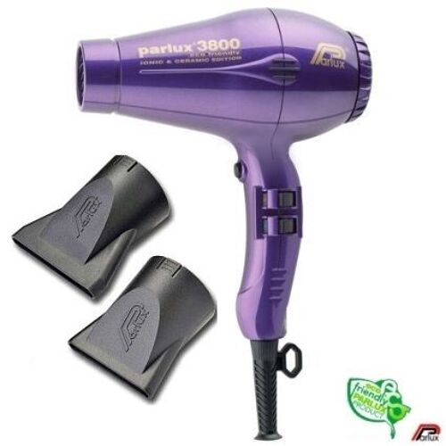 Parlux 3800 Eco Friendly Ionic & Ceramic Purple - Sèche-Cheveux - 2100 W - Violet