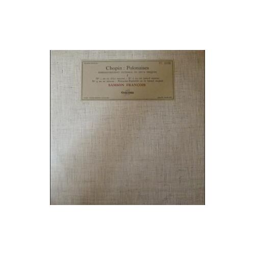 Francois Samson - Chopin . Polonaise Album 1