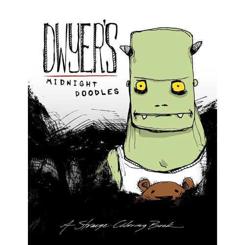 Dwyer's Midnight Doodles Adult Coloring Book