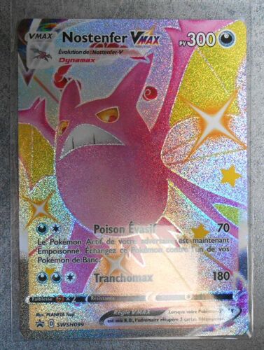 Carte Pokemon Nostenfer Vmax Chromatique Swsh099 - Promo Epée Bouclier - Vf